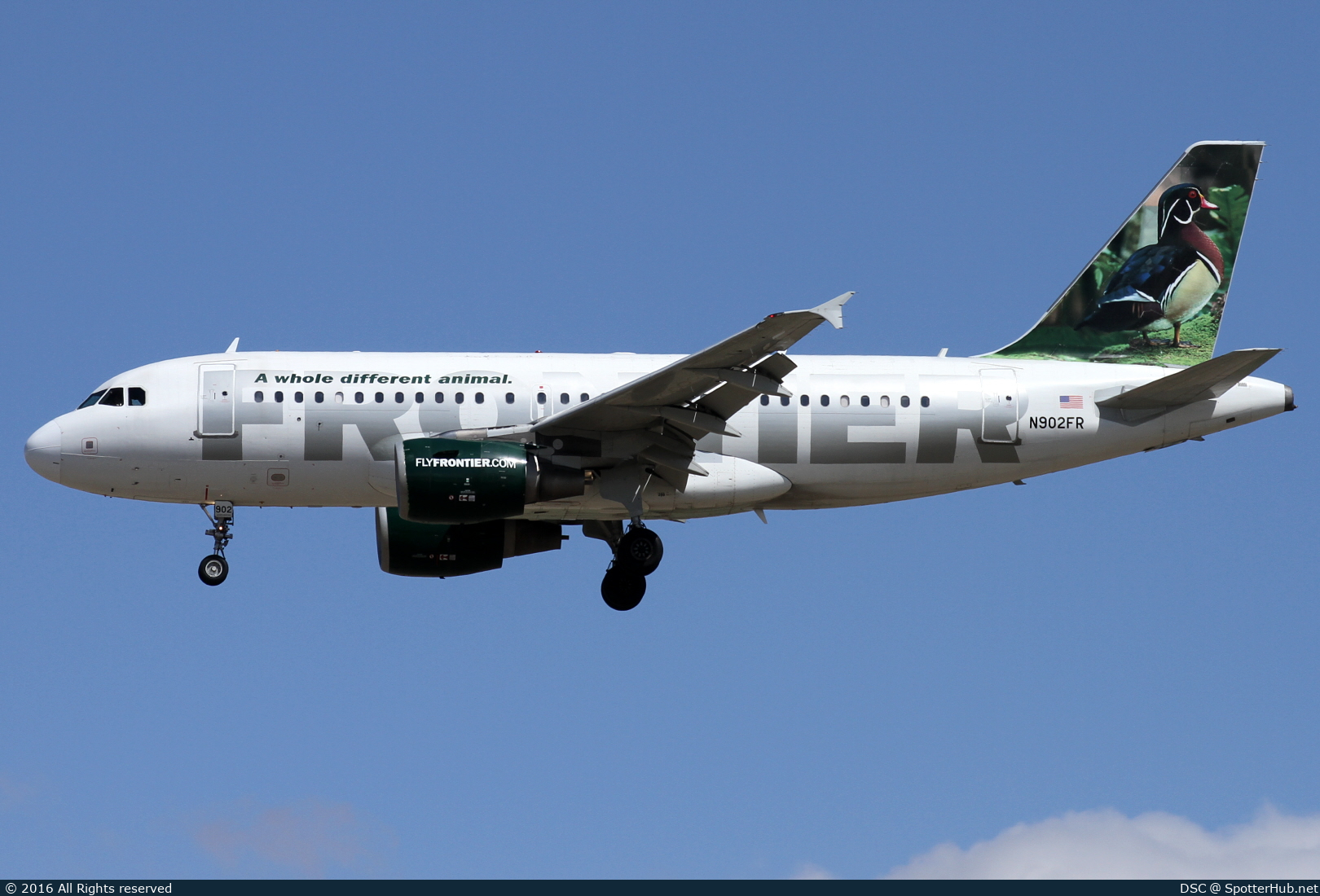 Photo of N902FR - Airbus A319-112 operated by Frontier Airlines
