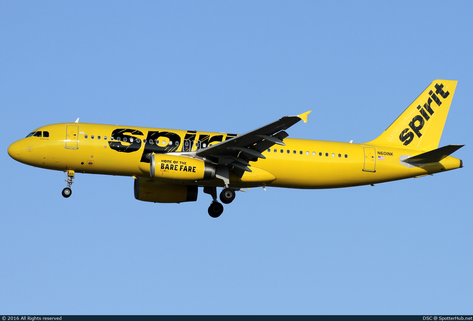 Photo of N601NK - Airbus A320-232 operated by Spirit Airlines
