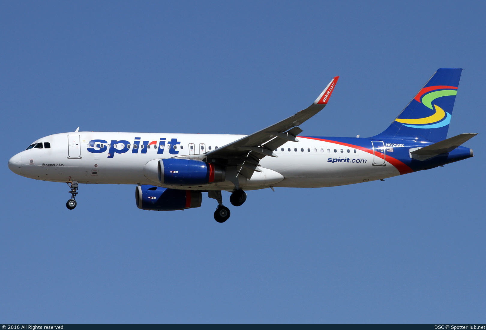 Photo of N625NK - Airbus A320-232 operated by Spirit Airlines