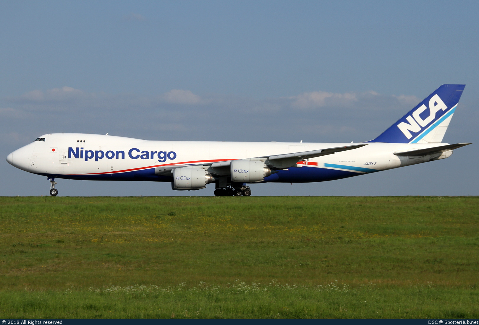 Photo of JA15KZ - Boeing 747-8KZF operated by Nippon Cargo Airlines