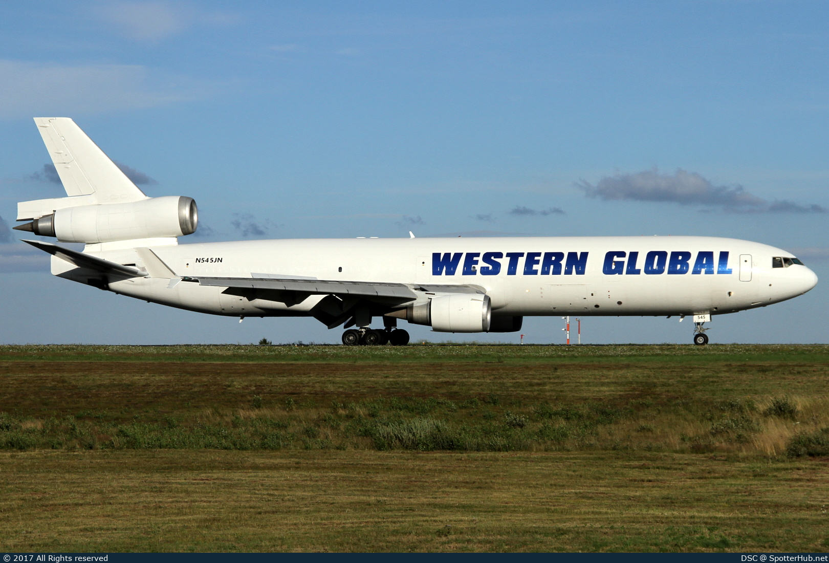 Photo of N545JN - McDonnell Douglas MD-11(F) operated by Western Global Airlines