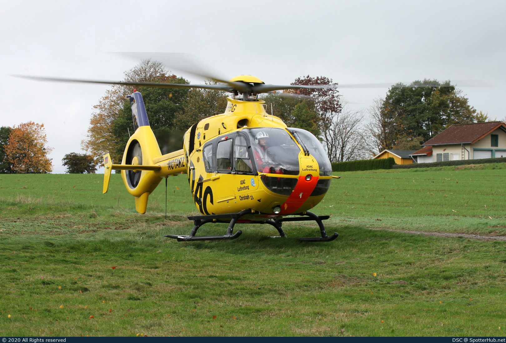Photo of D-HHBG - Eurocopter EC135 P2+ operated by ADAC Luftrettung