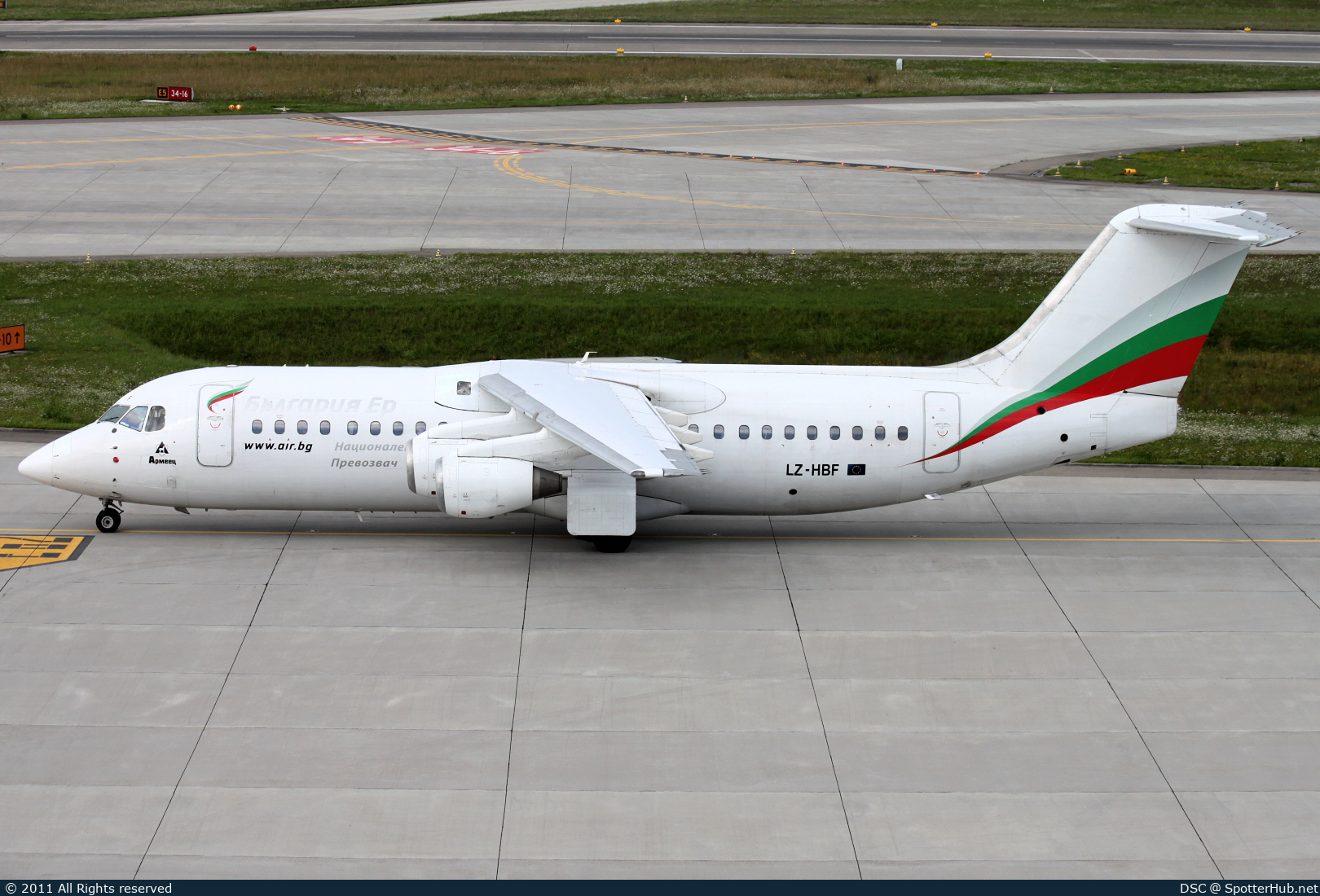 Photo of LZ-HBF - British Aerospace 146-300 operated by Bulgaria Air (opb Hemus Air)