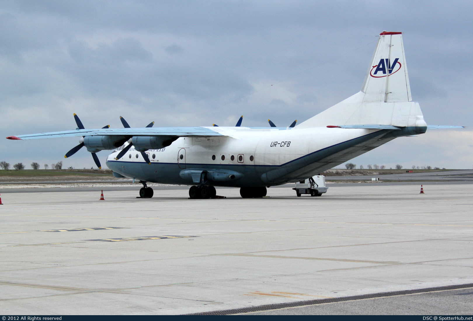 Photo of UR-CFB - Antonov An-12BP operated by Aerovis Airlines