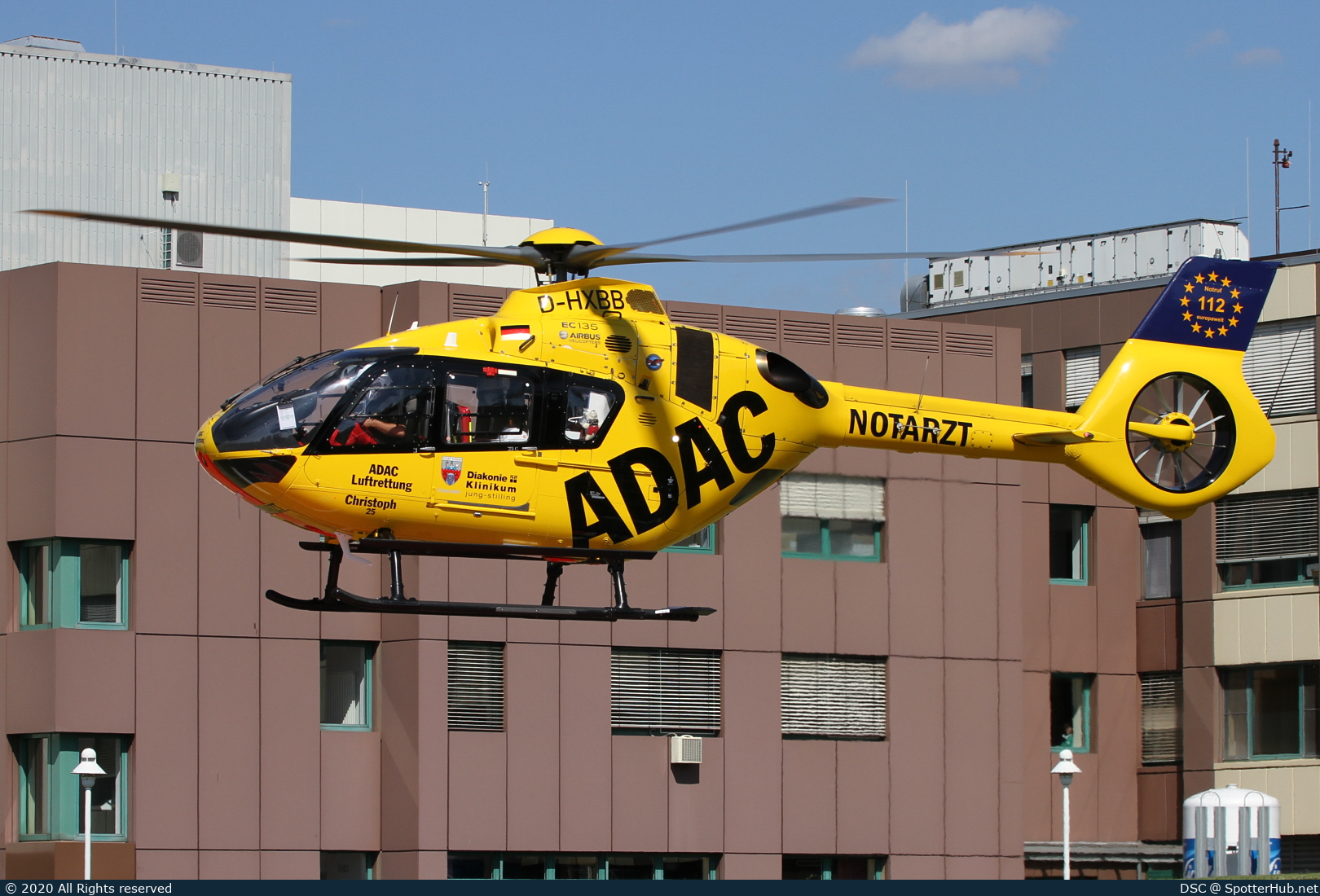 Photo of D-HXBB - Airbus Helicopters H135 operated by ADAC Luftrettung