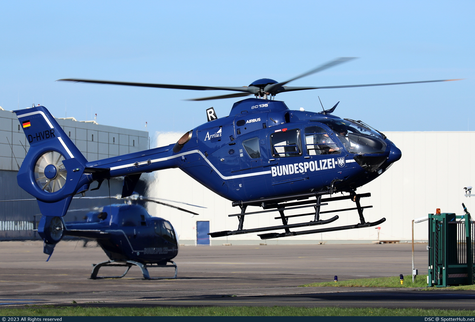 Photo of D-HVBR - Eurocopter EC135 T2+ operated by German Police - Bundespolizei