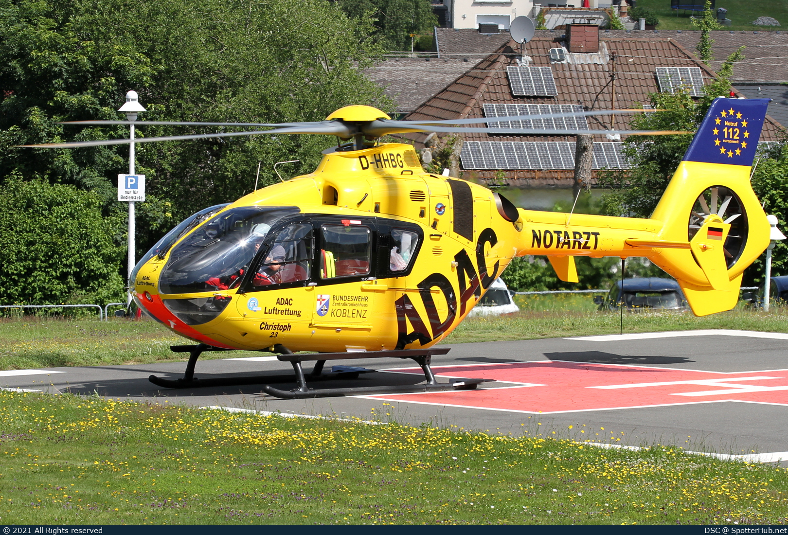 Photo of D-HHBG - Eurocopter EC135 P2+ operated by ADAC Luftrettung