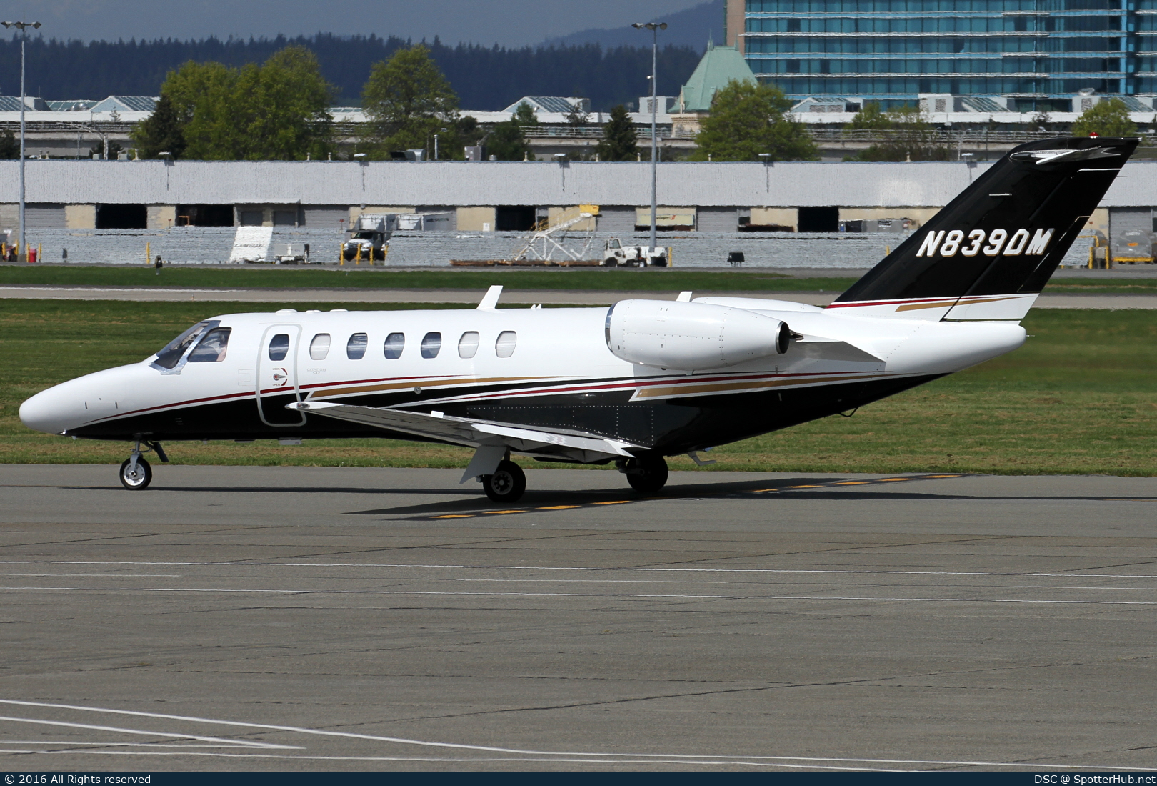 Photo of N839DM - Cessna 525B CitationJet CJ3 operated by Private