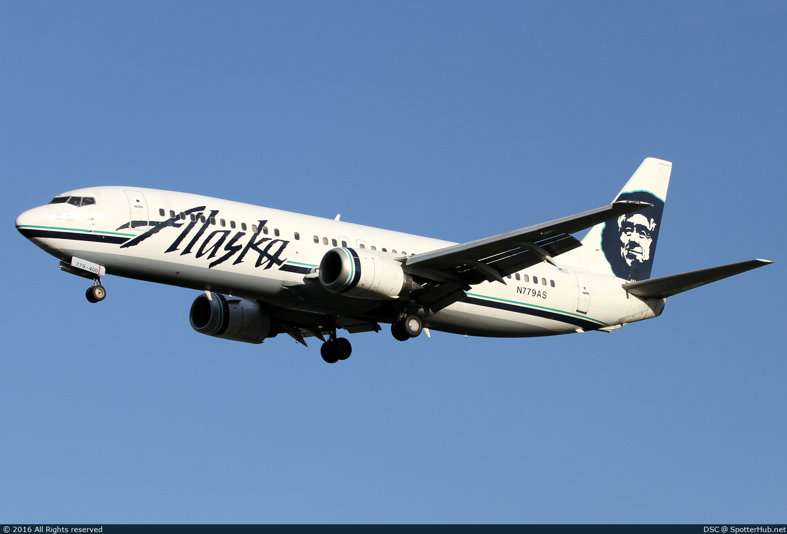 Photo of N779AS - Boeing 737-4Q8 operated by Alaska Airlines