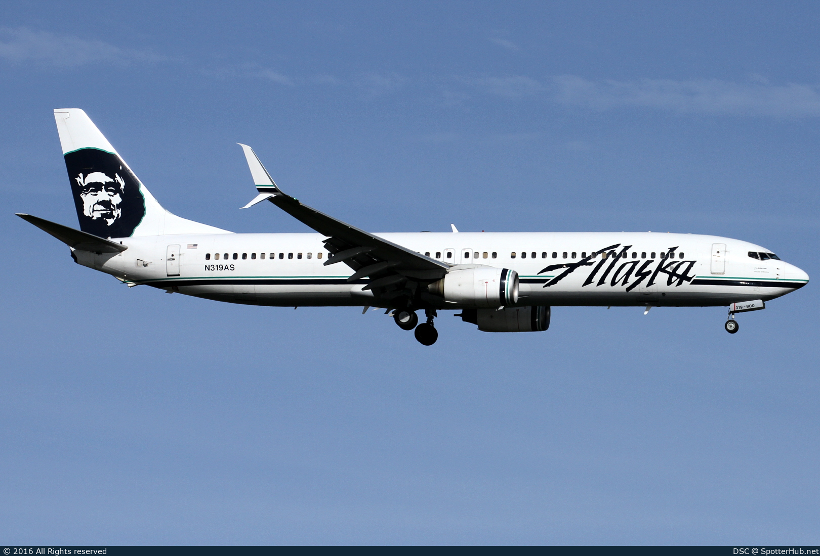 Photo of N319AS - Boeing 737-990 operated by Alaska Airlines