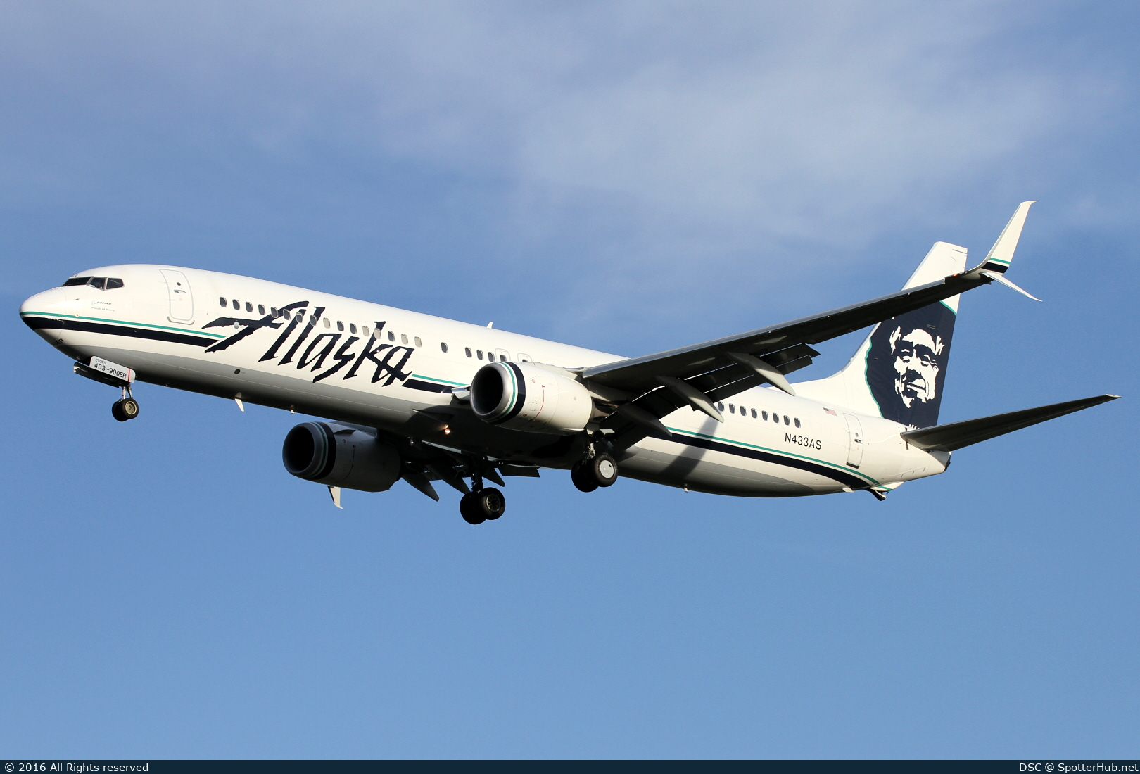 Photo of N433AS - Boeing 737-990(ER) operated by Alaska Airlines
