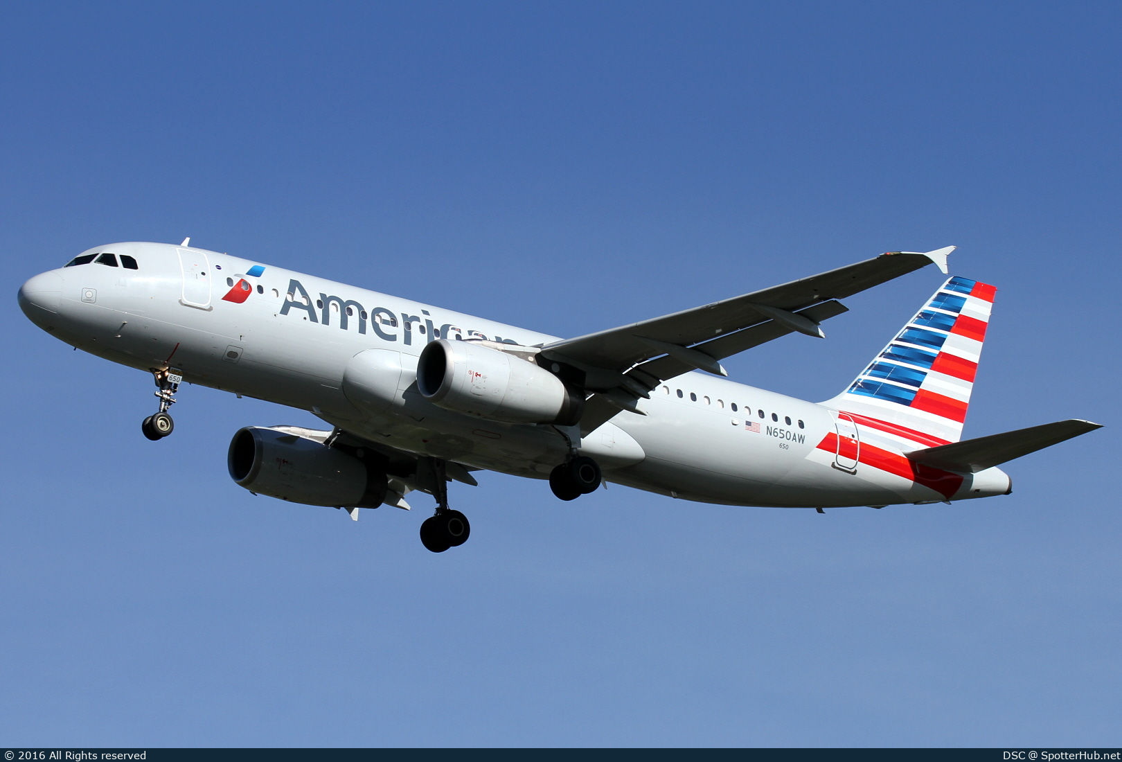 Photo of N650AW - Airbus A320-232 operated by American Airlines