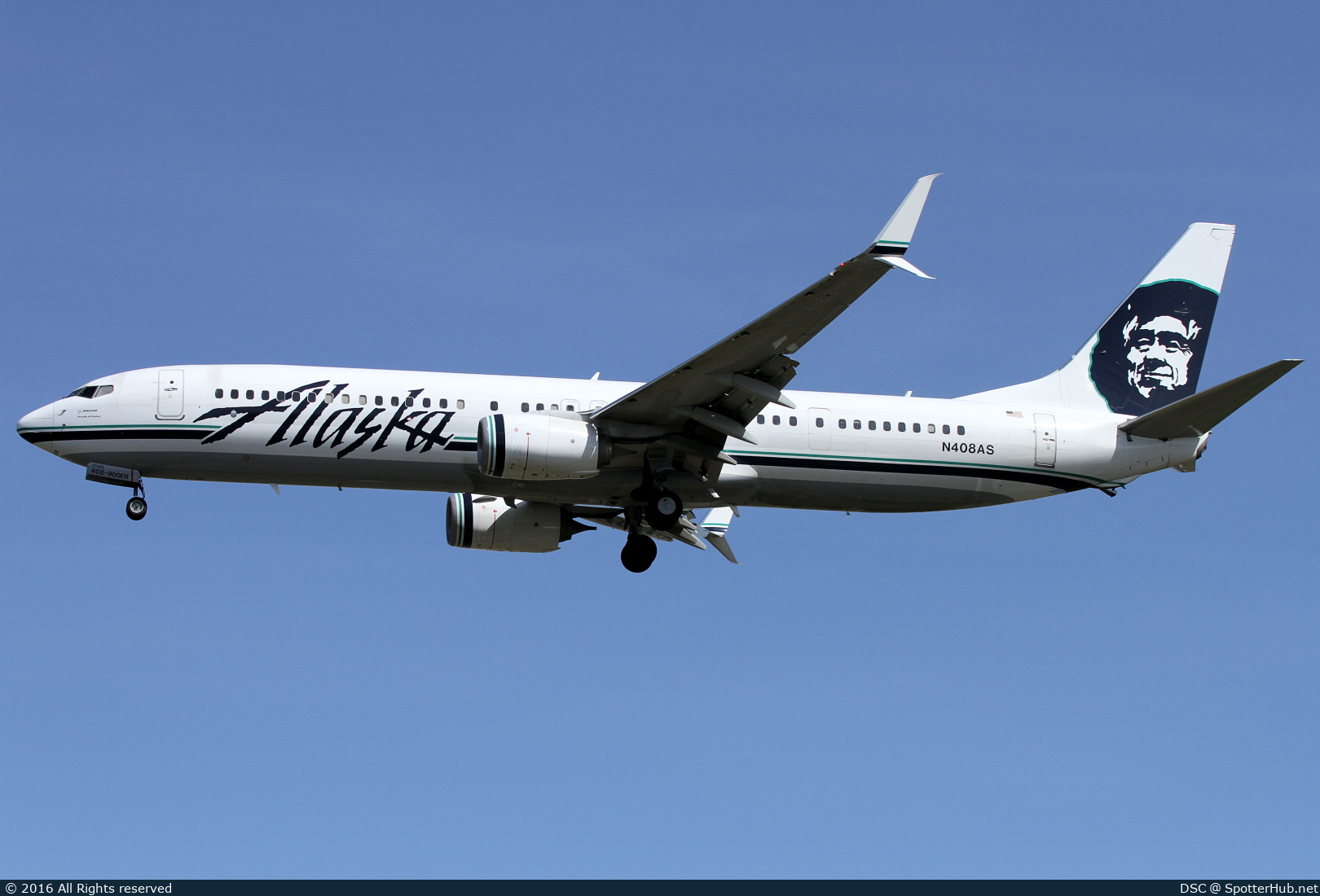 Photo of N408AS - Boeing 737-990(ER) operated by Alaska Airlines