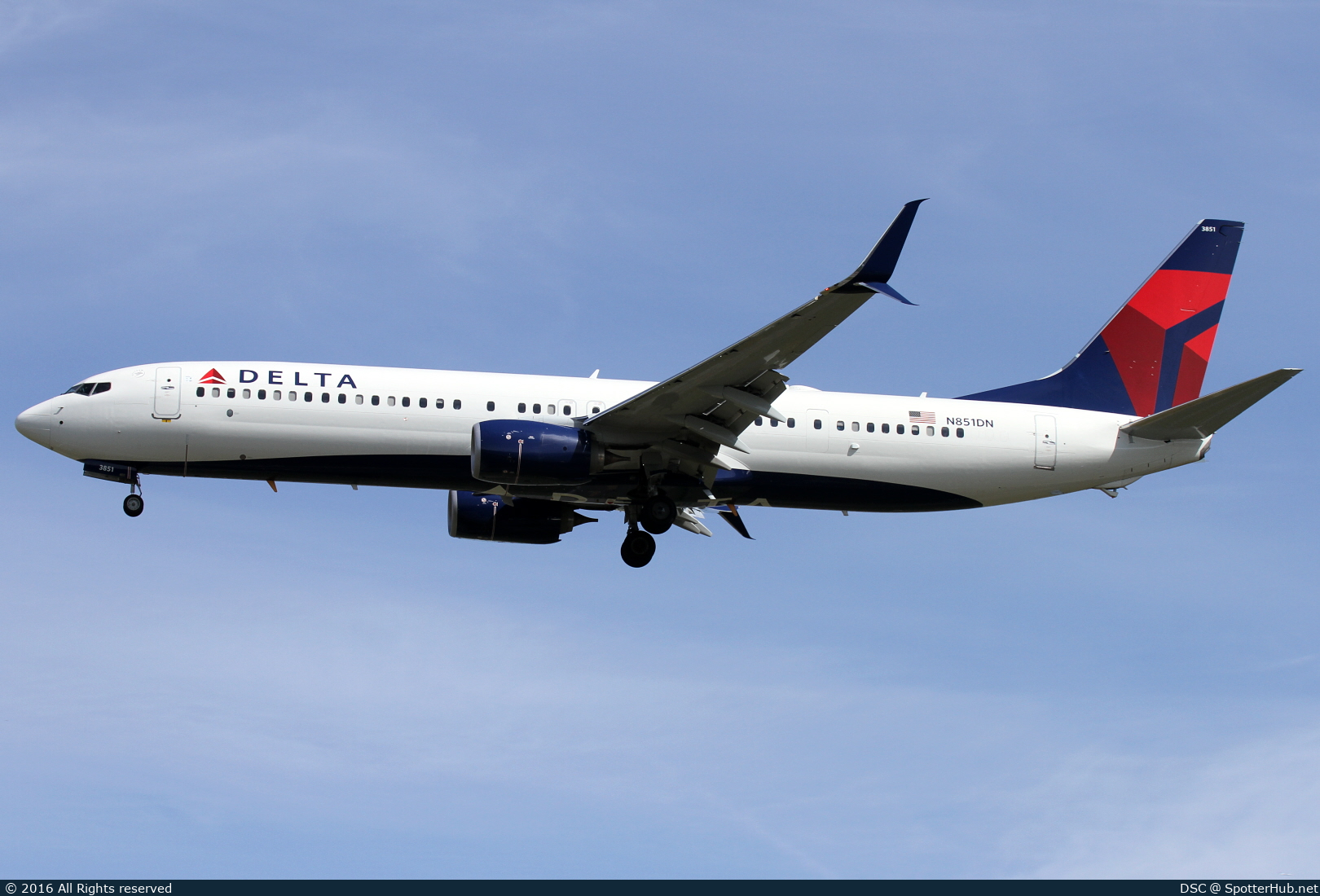 Photo of N851DN - Boeing 737-932(ER) operated by Delta Air Lines