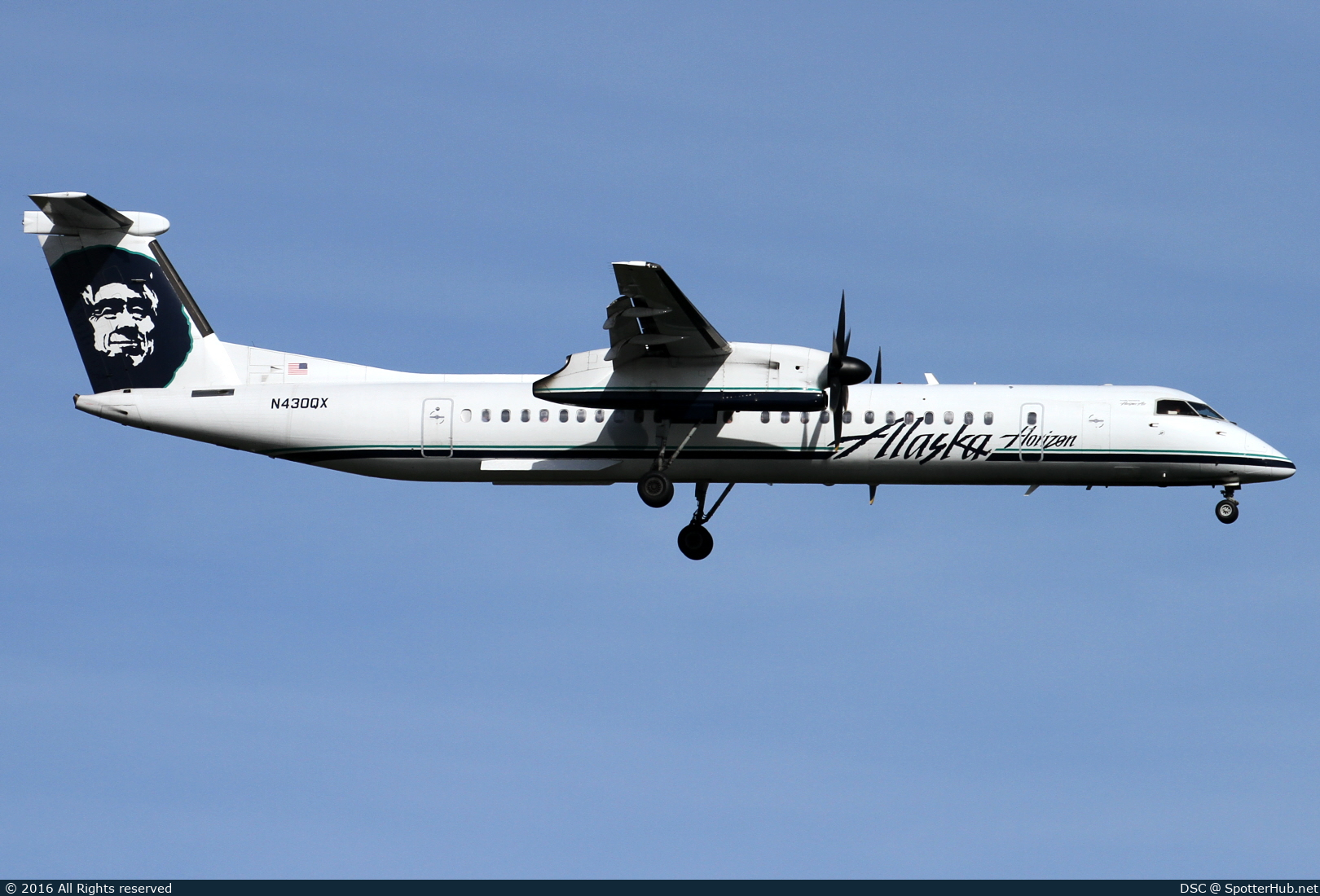 Photo of N430QX - Bombardier DHC-8-402 Dash 8 Q400 operated by Alaska Airlines (opb Horizon Air)