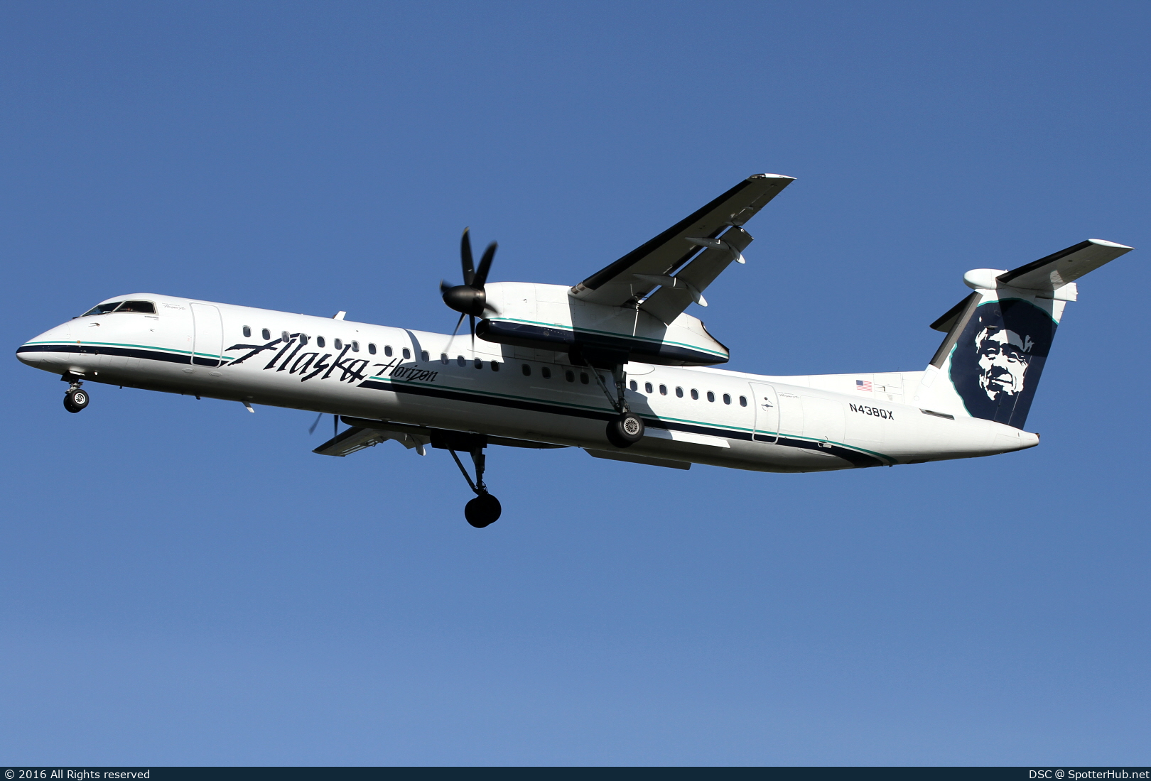 Photo of N438QX - Bombardier DHC-8-402 Dash 8 Q400 operated by Alaska Airlines (opb Horizon Air)