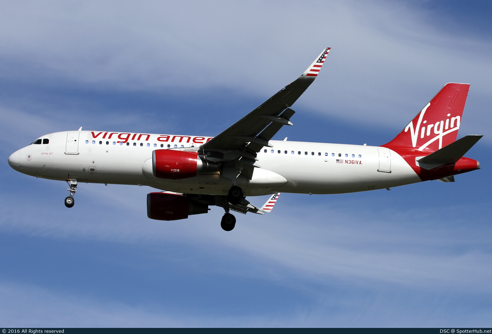 Photo of N361VA - Airbus A320-214 operated by Virgin America