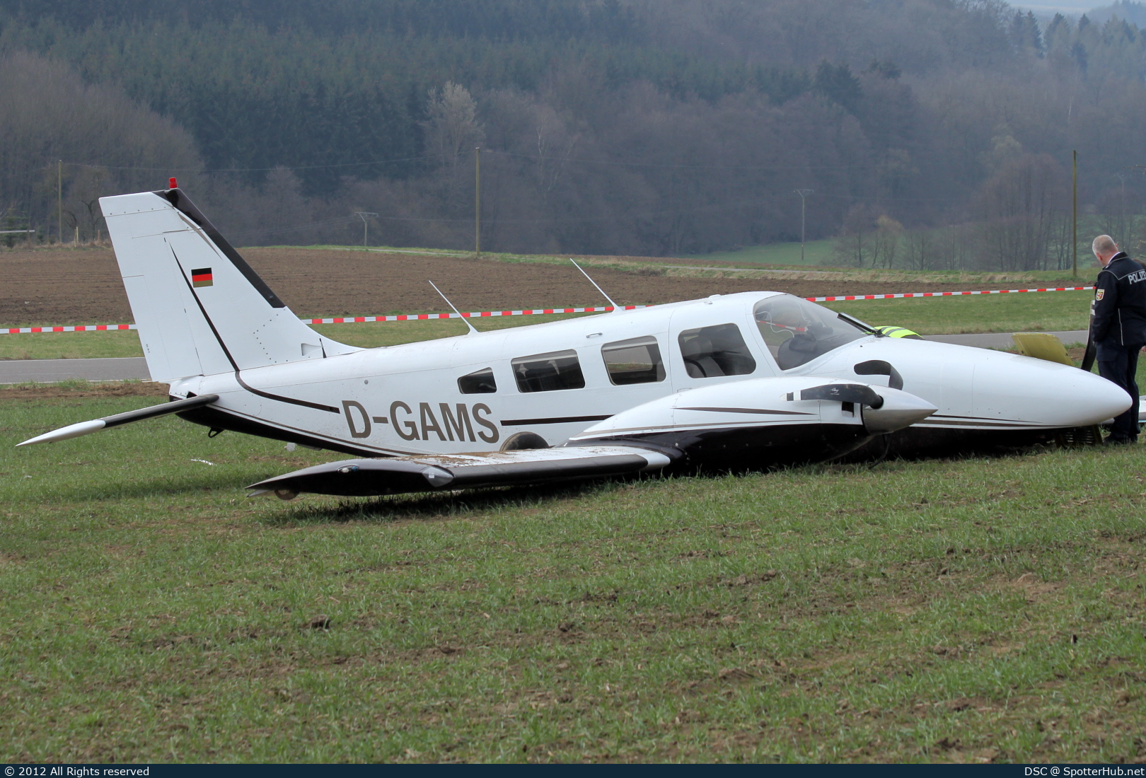 Photo of D-GAMS - Piper PA-34-220T Seneca III at [Off Airport]