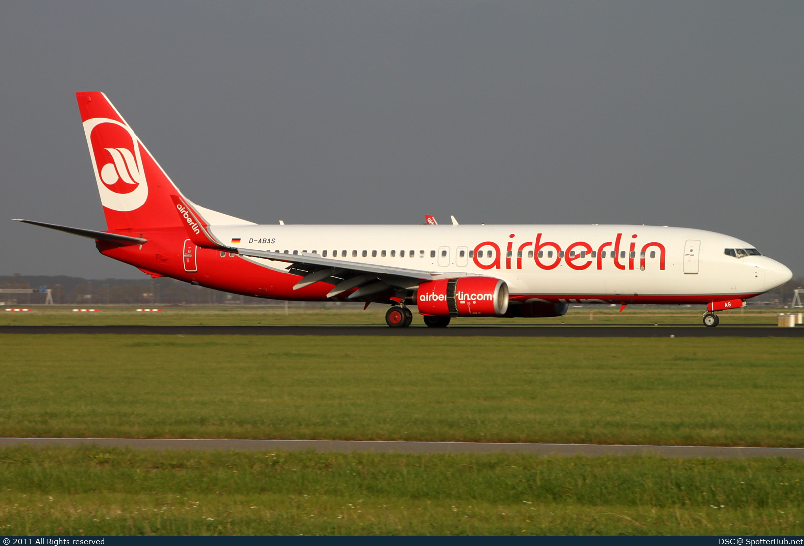 Photo of D-ABAS - Boeing 737-86J operated by Air Berlin