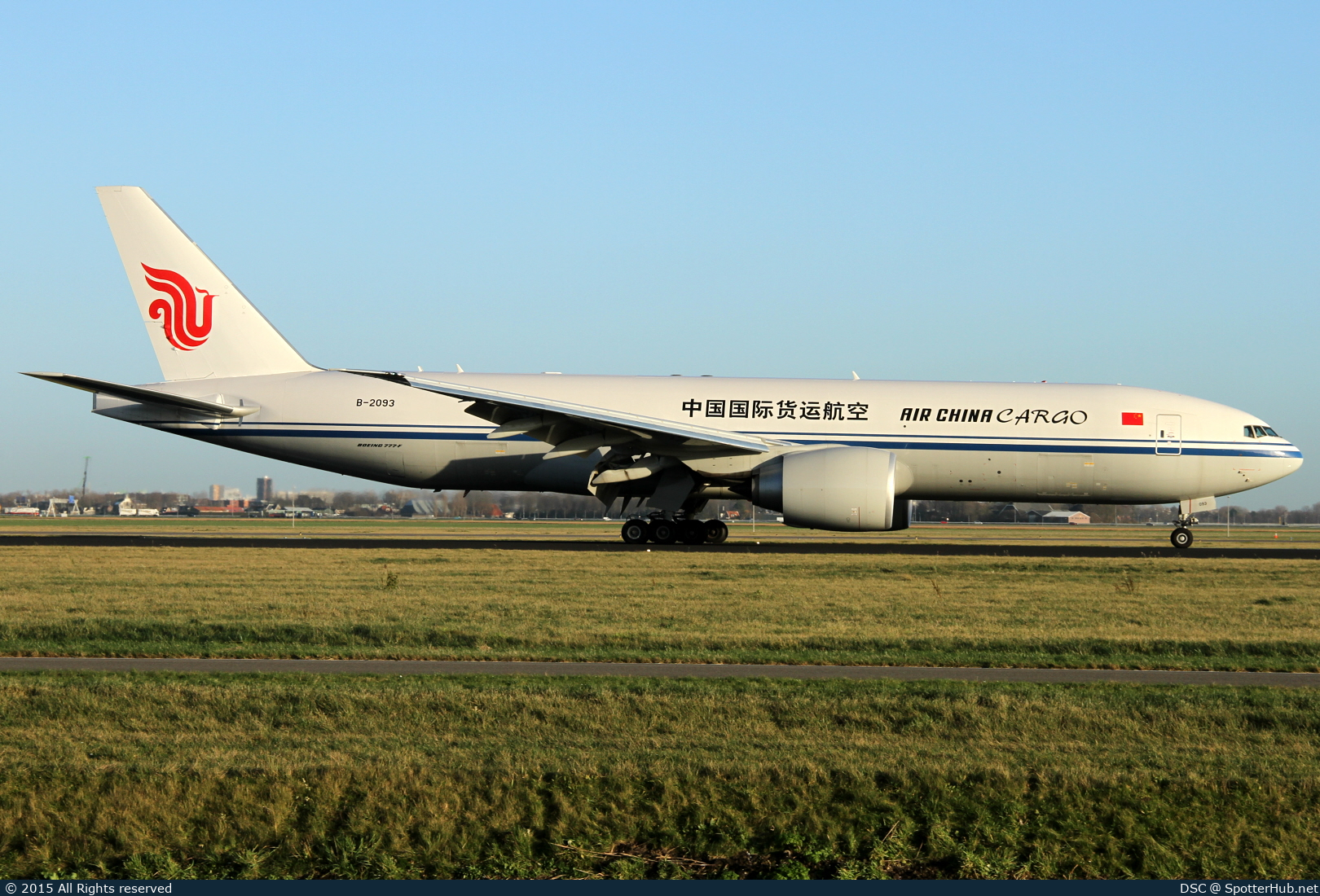 Photo of B-2093 - Boeing 777-FFT operated by Air China Cargo