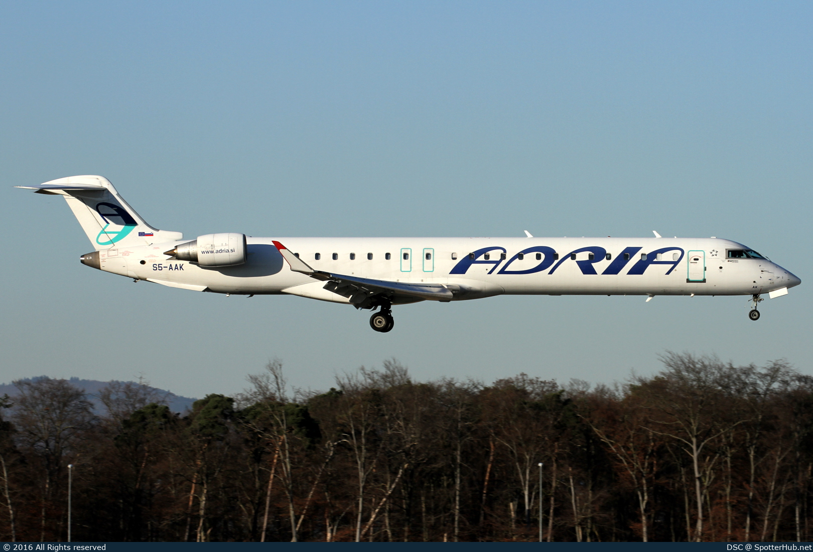 Photo of S5-AAK - Bombardier CRJ-900LR operated by Adria Airways