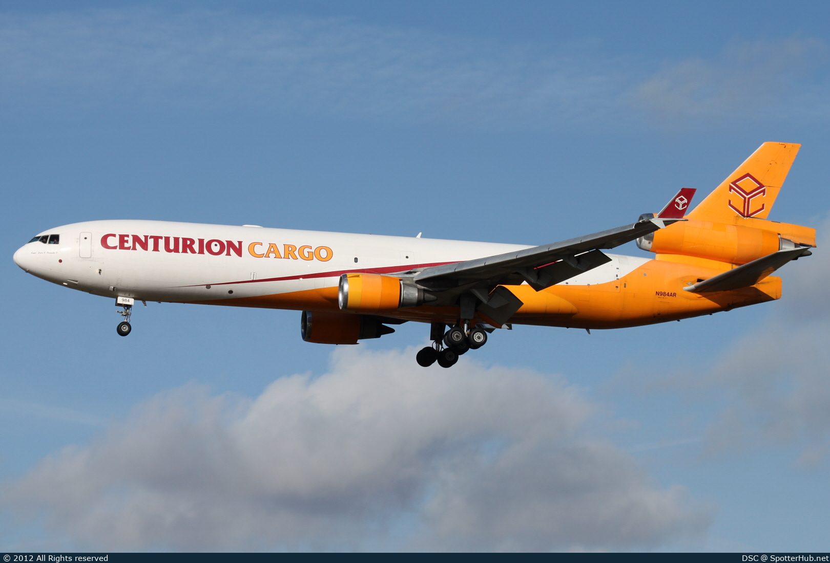 Photo of N984AR - McDonnell Douglas MD-11(F) operated by Centurion Air Cargo