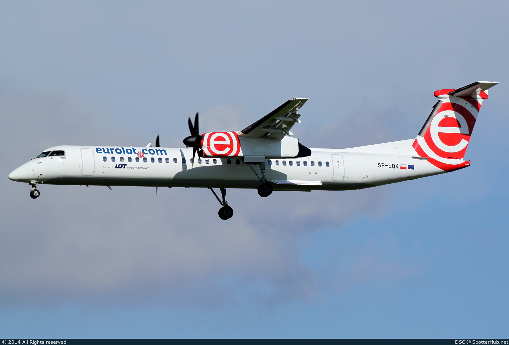 Photo of SP-EQK - Bombardier DHC-8-402 Dash 8 Q400 operated by euroLOT