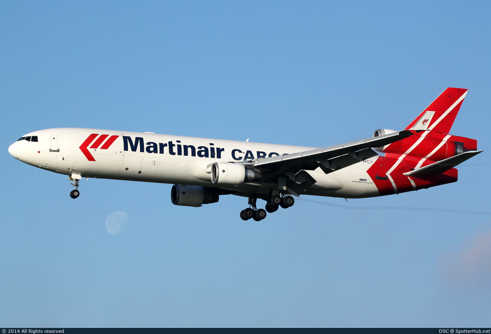 Photo of PH-MCY - McDonnell Douglas MD-11(F) operated by Martinair Cargo