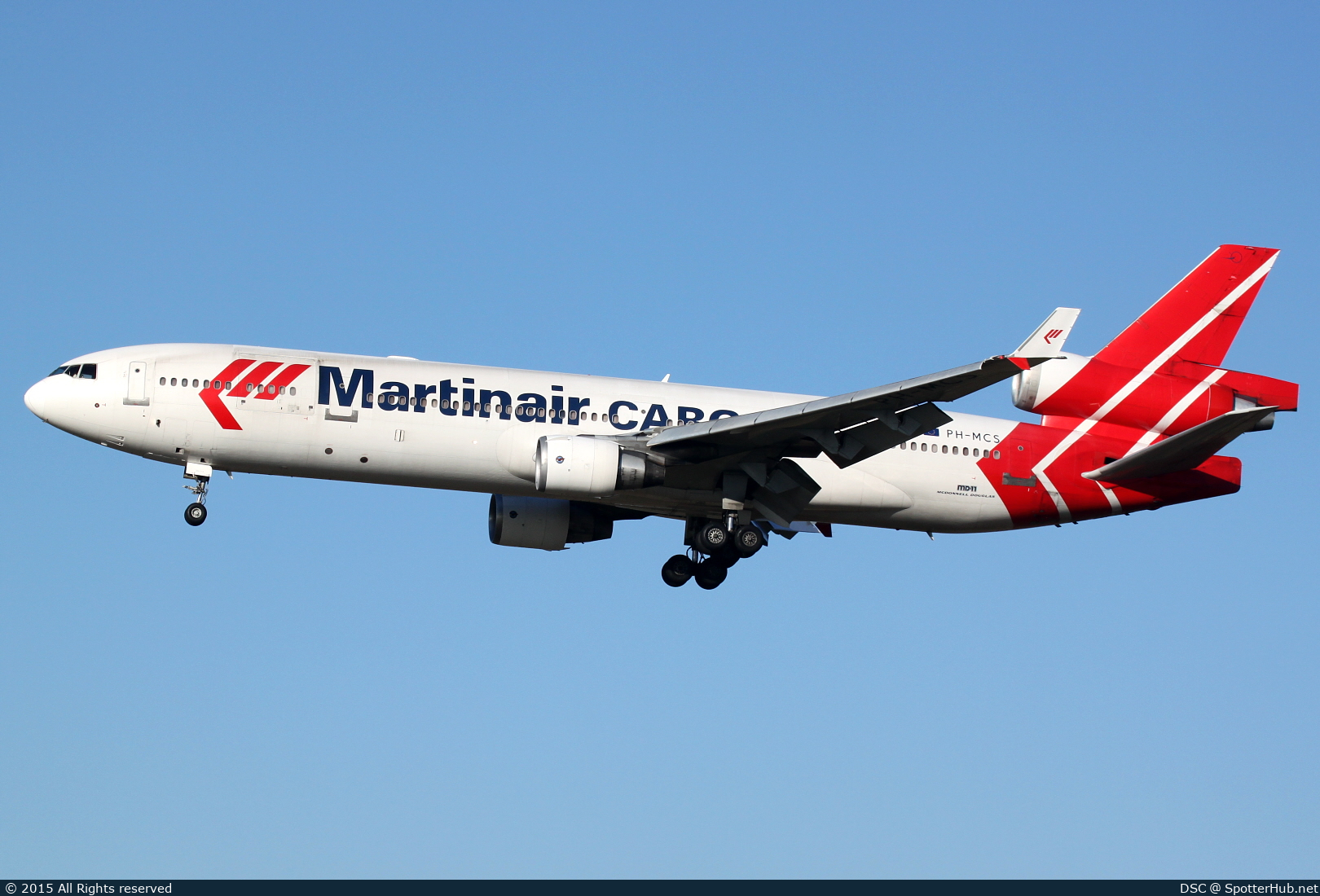 Photo of PH-MCS - McDonnell Douglas MD-11CF operated by Martinair Cargo