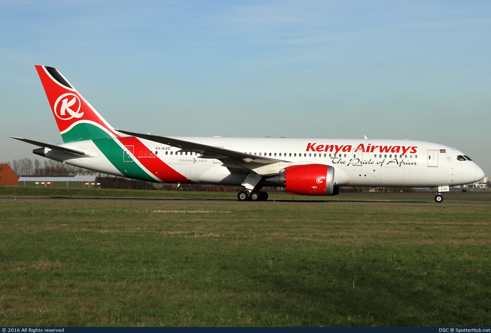 Photo of 5Y-KZC - Boeing 787-8 Dreamliner operated by Kenya Airways