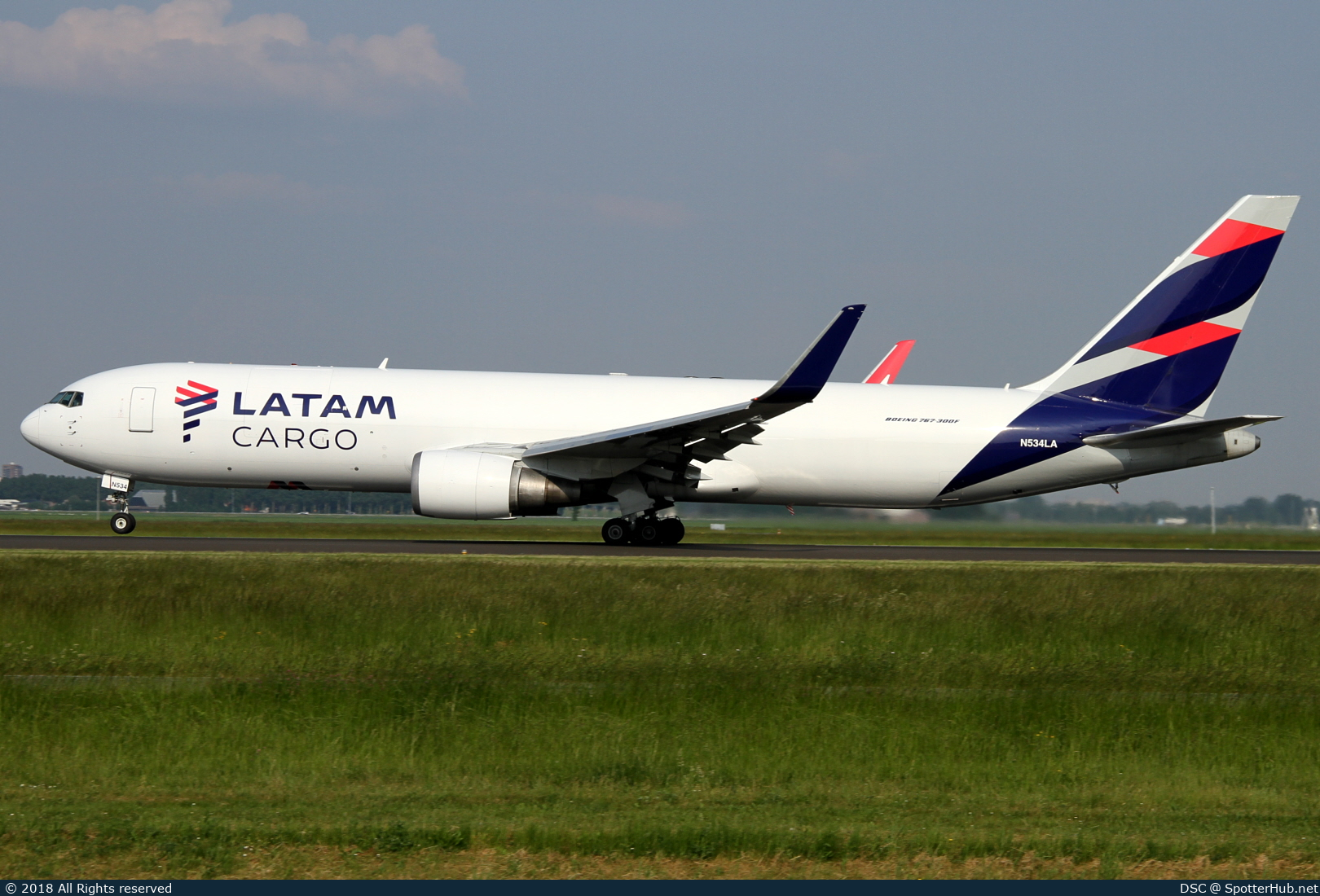 Photo of N534LA - Boeing 767-316F operated by LATAM Cargo