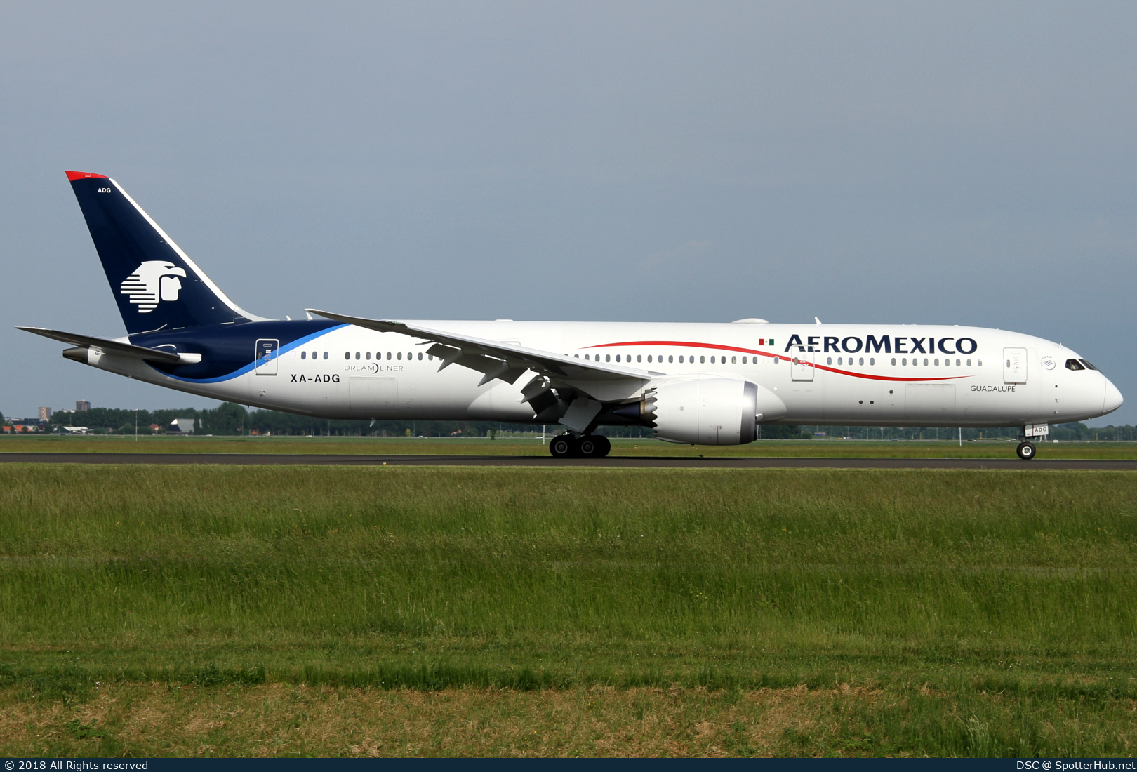 Photo of XA-ADG - Boeing 787-9 Dreamliner operated by Aeroméxico