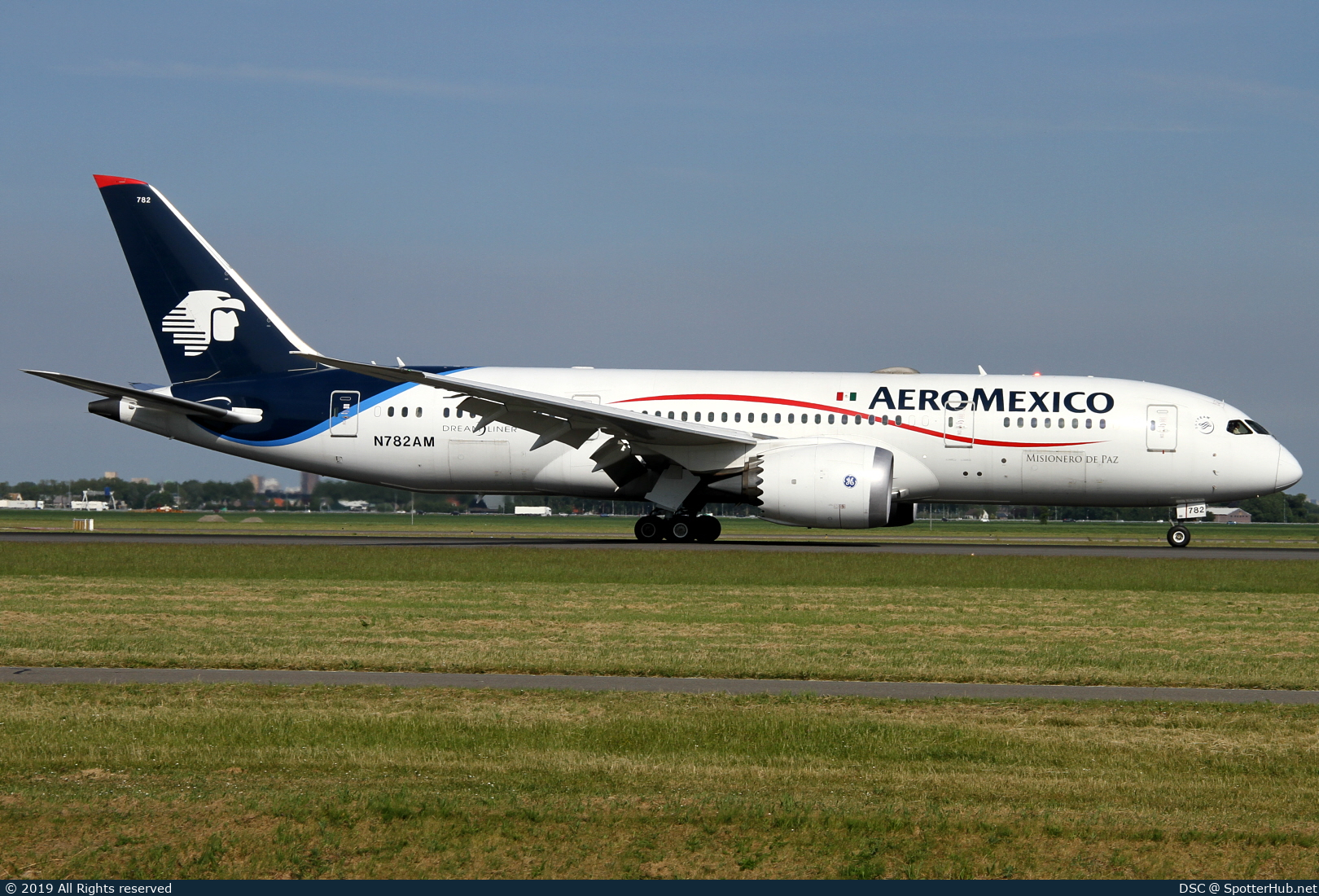 Photo of N782AM - Boeing 787-8 Dreamliner operated by Aeroméxico
