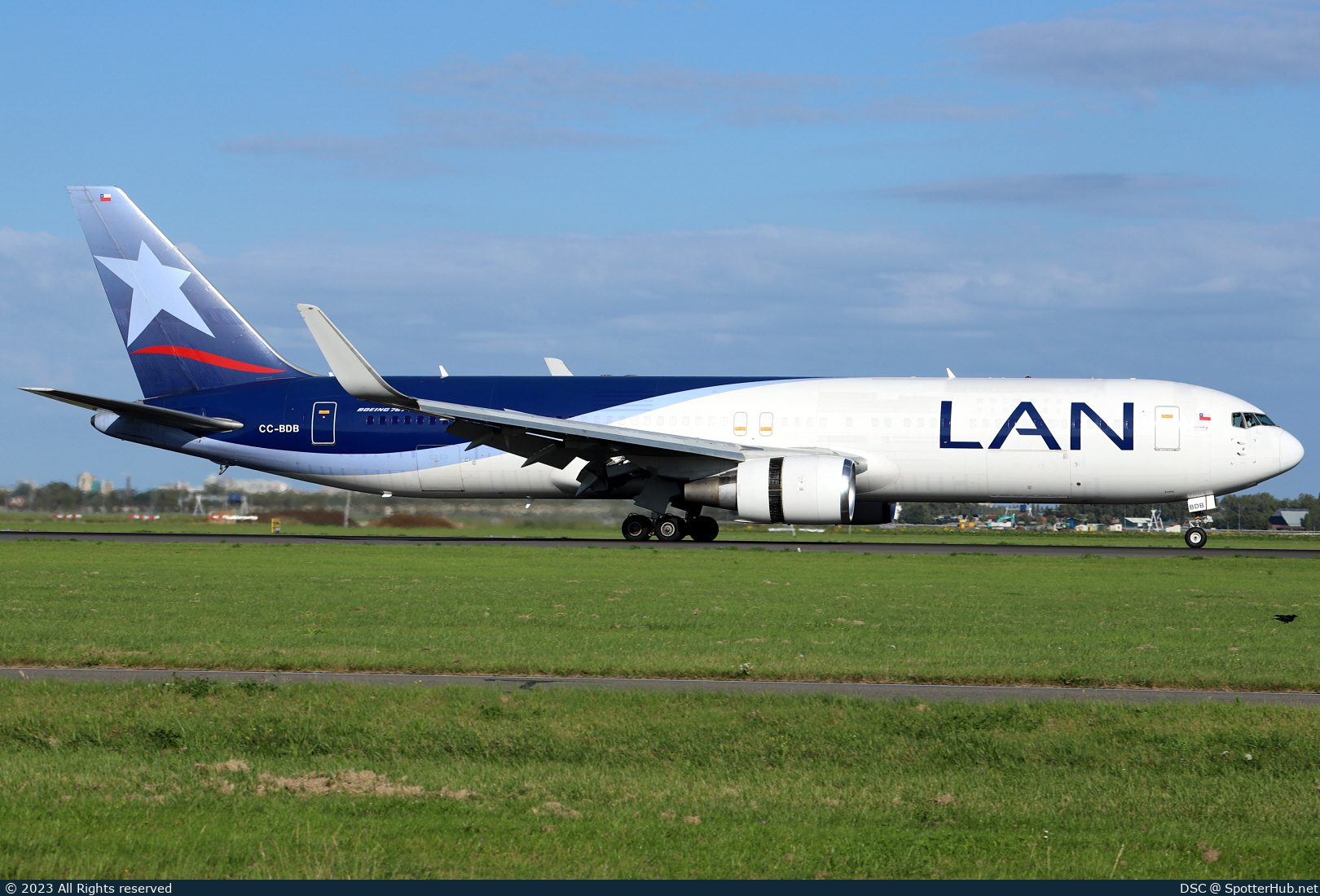 Photo of CC-BDB - Boeing 767-316(ER)(BCF) operated by LAN Cargo