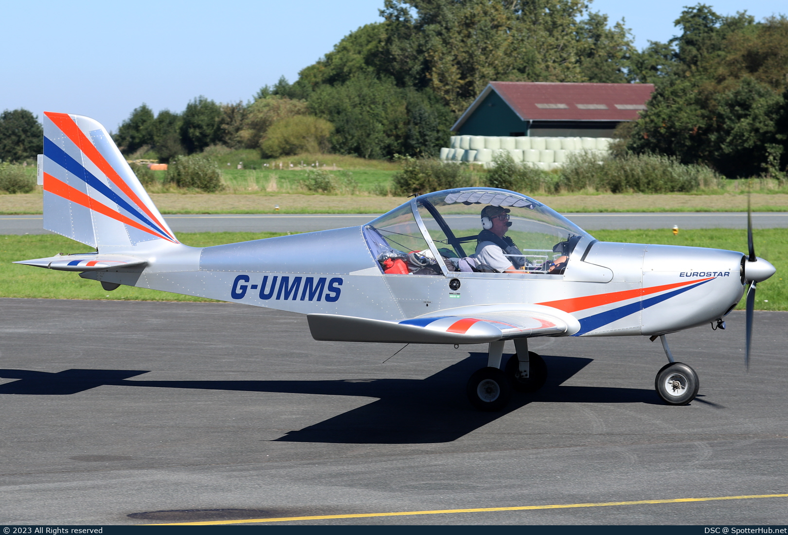Photo of G-UMMS - Evektor EuroStar SL operated by Private