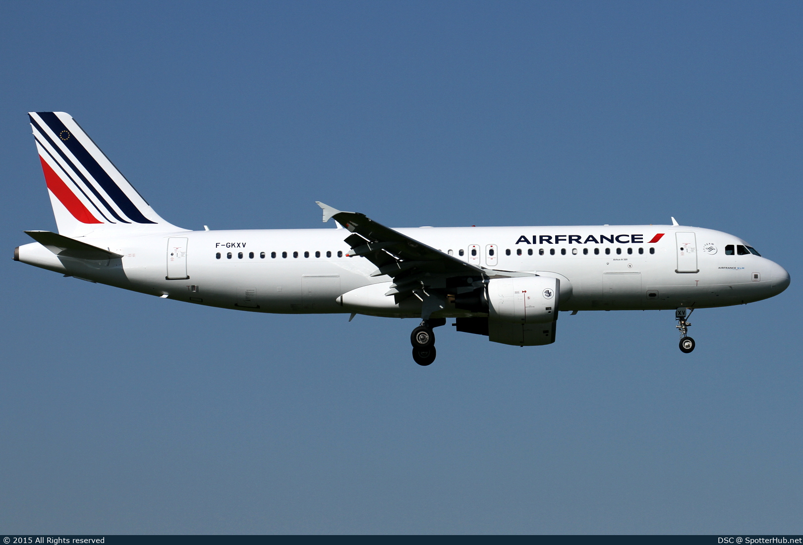 Photo of F-GKXV - Airbus A320-214 operated by Air France
