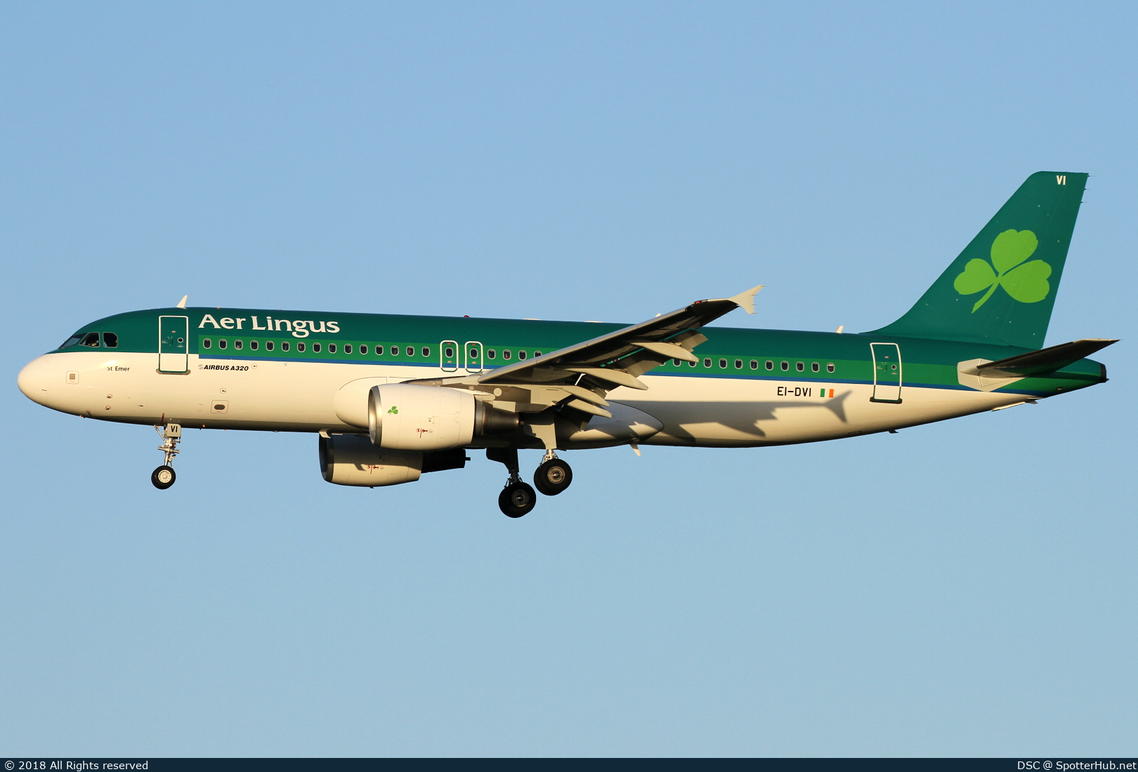 Photo of EI-DVI - Airbus A320-214 operated by Aer Lingus