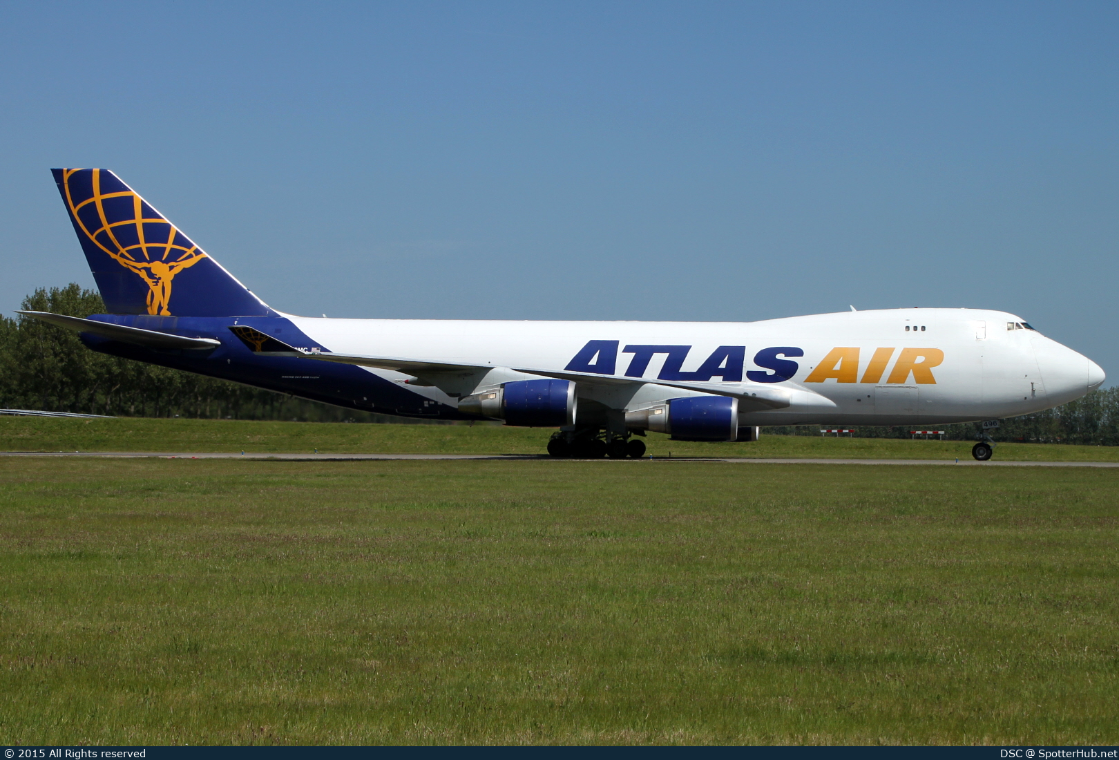 Photo of N496MC - Boeing 747-47UF operated by Atlas Air