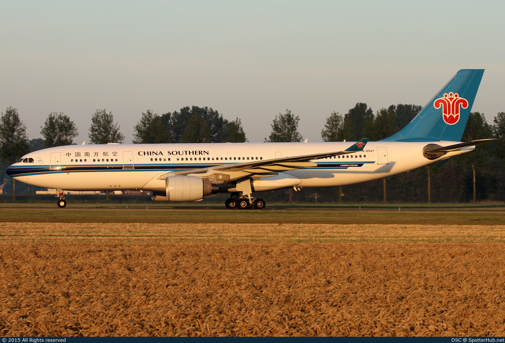 Photo of B-6547 - Airbus A330-223 operated by China Southern Airlines