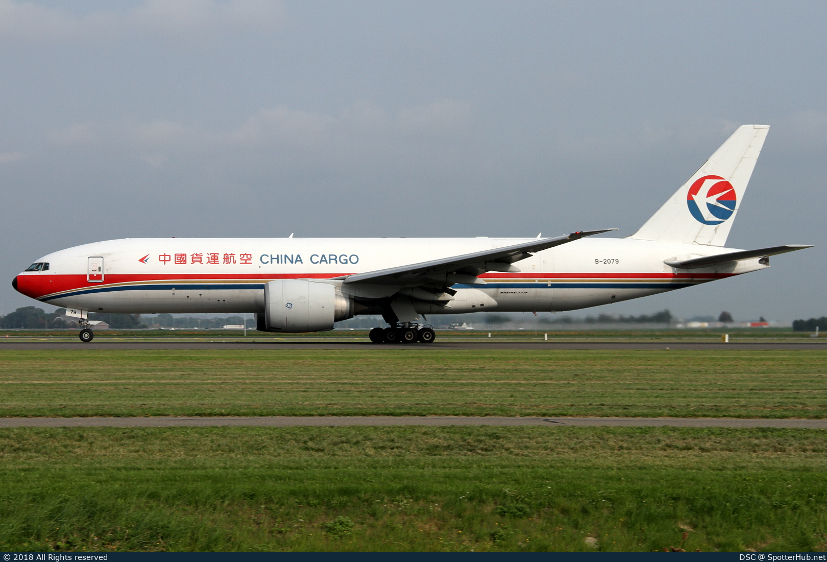 Photo of B-2079 - Boeing 777-F6N operated by China Cargo Airlines