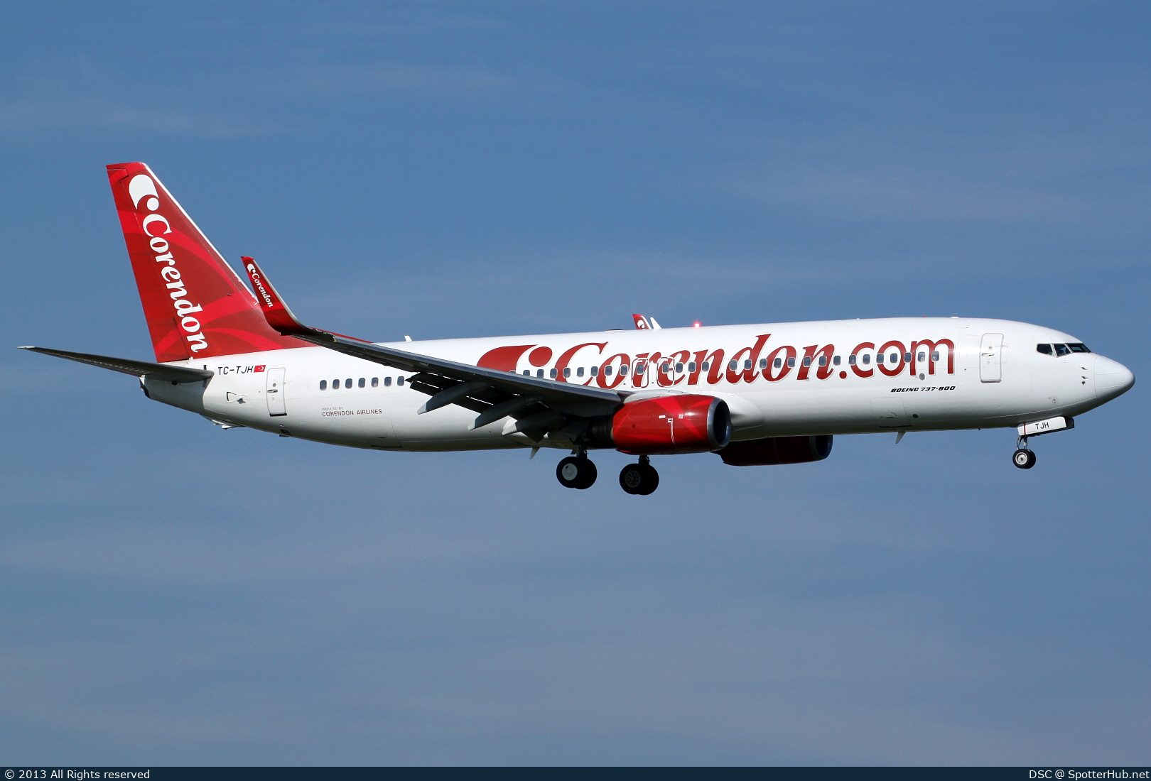 Photo of TC-TJH - Boeing 737-86J operated by Corendon Airlines