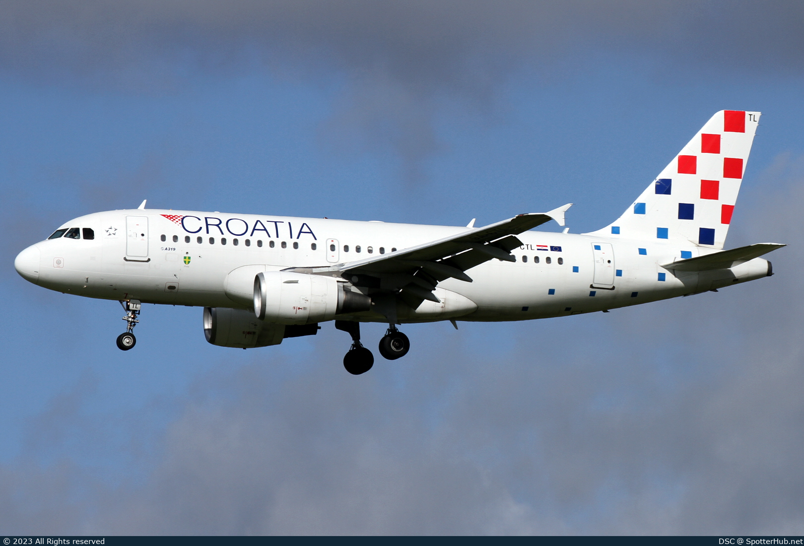 Photo of 9A-CTL - Airbus A319-112 operated by Croatia Airlines