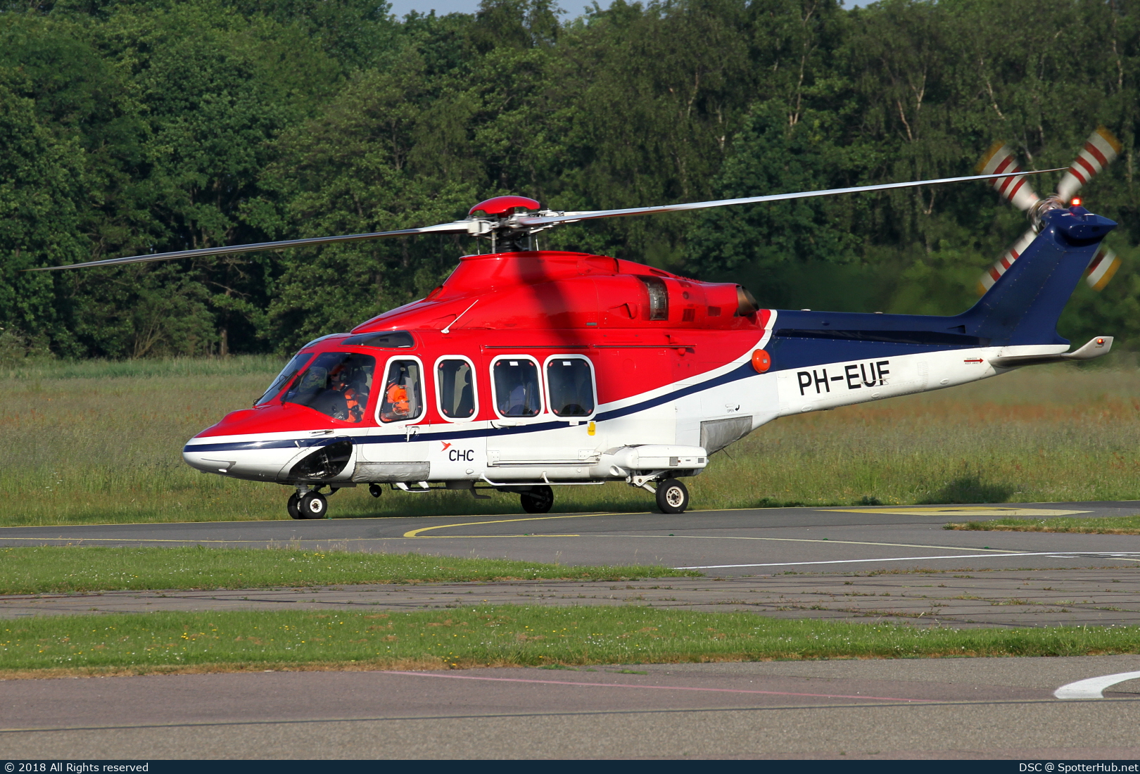 Photo of PH-EUF - AgustaWestland AW139 operated by CHC Helicopter Netherlands