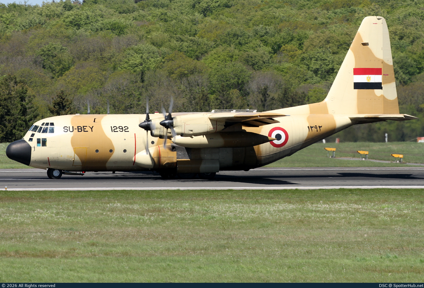 Photo of SU-BEY - Lockheed C-130H Hercules operated by Egyptian Air Force