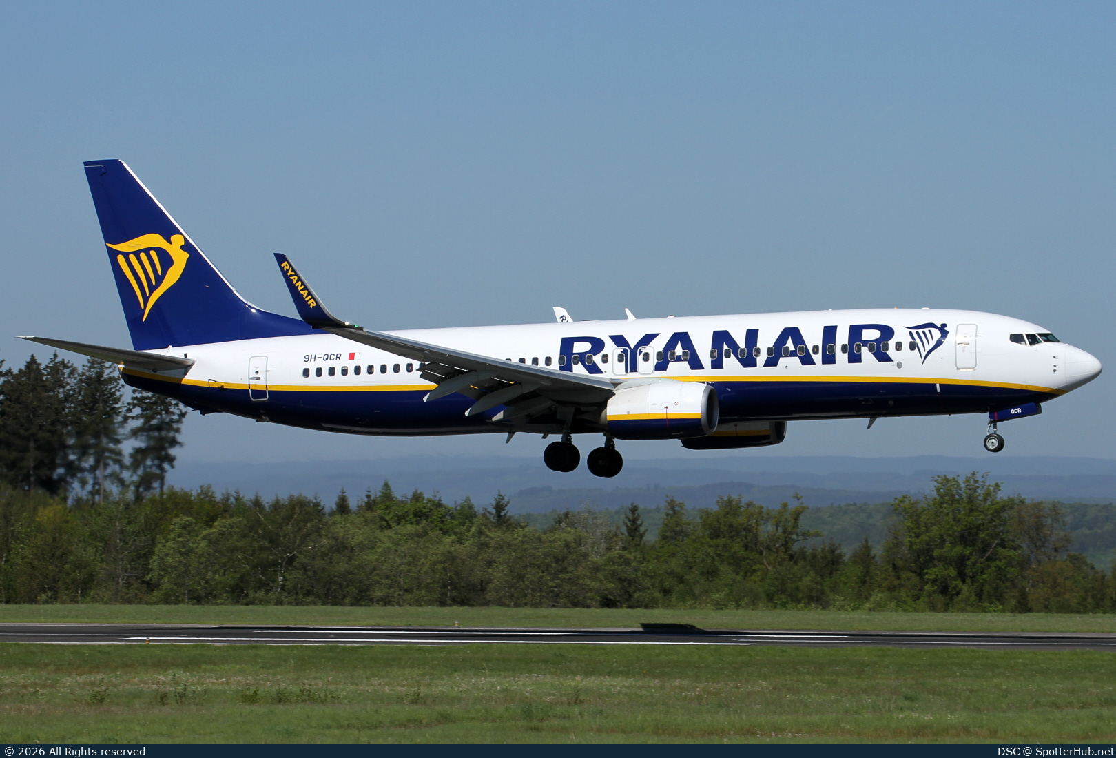 Photo of 9H-QCR - Boeing 737-8AS operated by Ryanair (opb Malta Air)