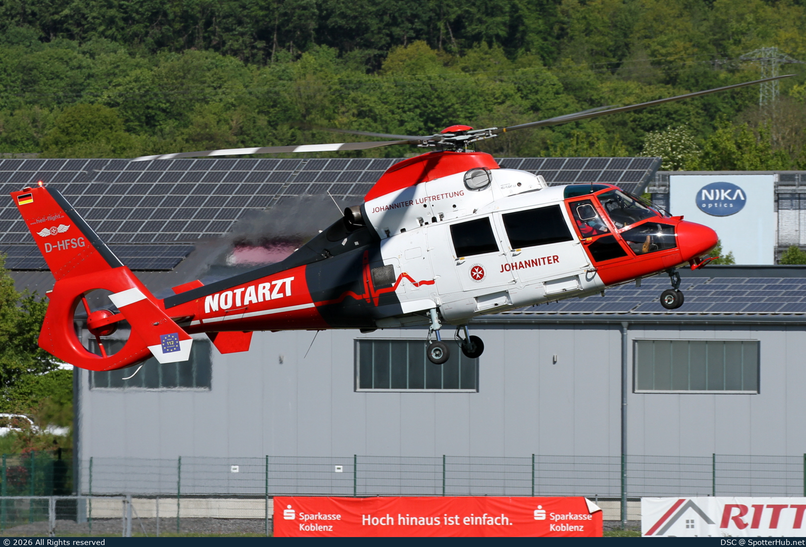 Photo of D-HFSG - Aérospatiale AS365N3 Dauphin 2 operated by Johanniter Luftrettung (opb Heli-Flight)