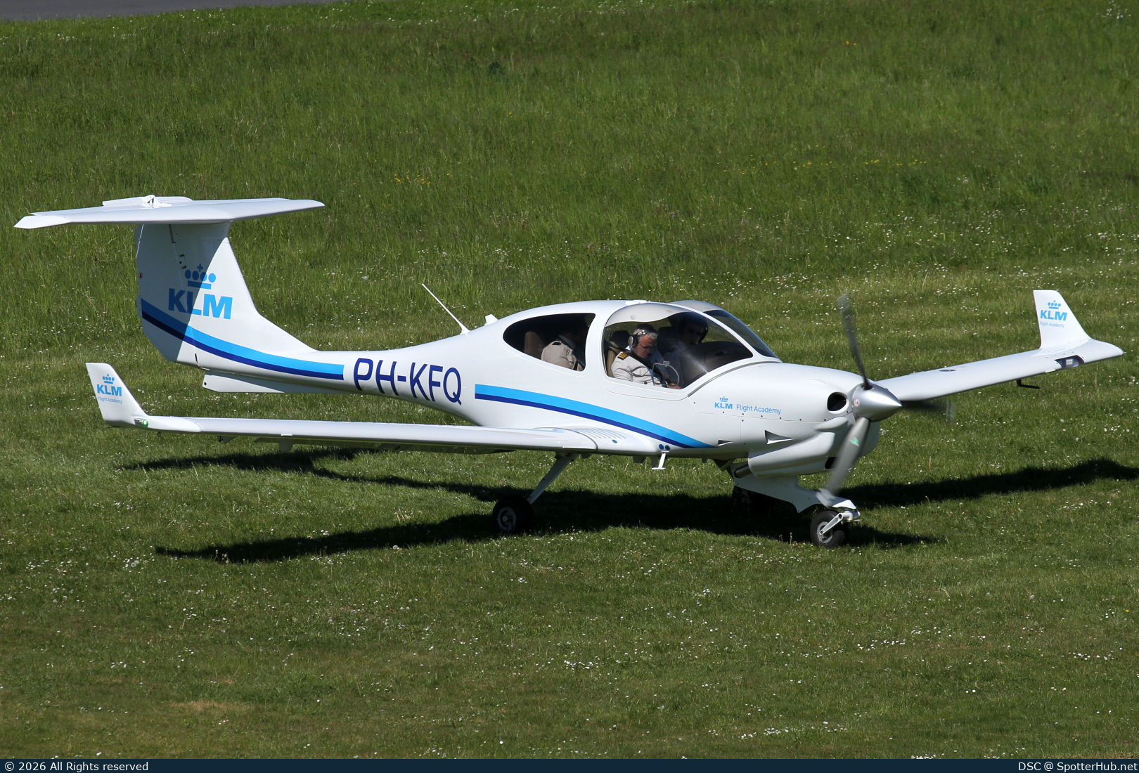 Photo of PH-KFQ - Diamond DA40 NG Diamond Star operated by KLM Flight Academy