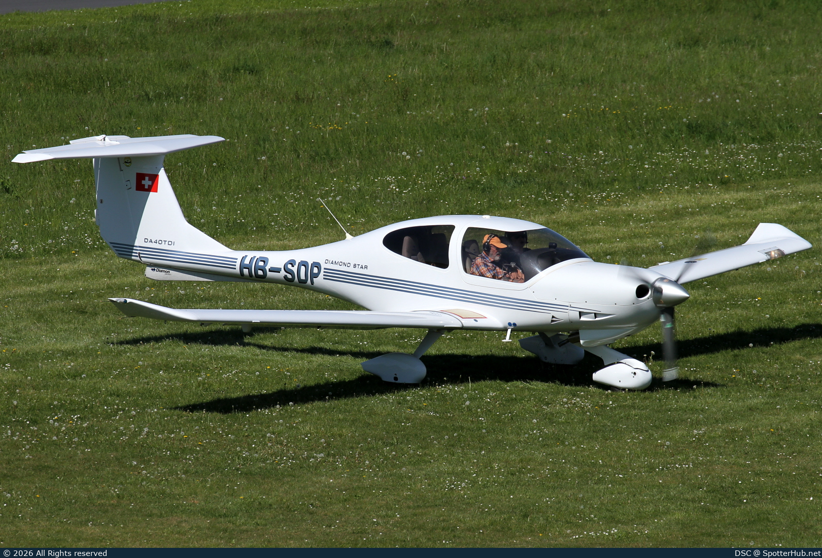 Photo of HB-SDP - Diamond DA40 Diamond Star TDI operated by Private