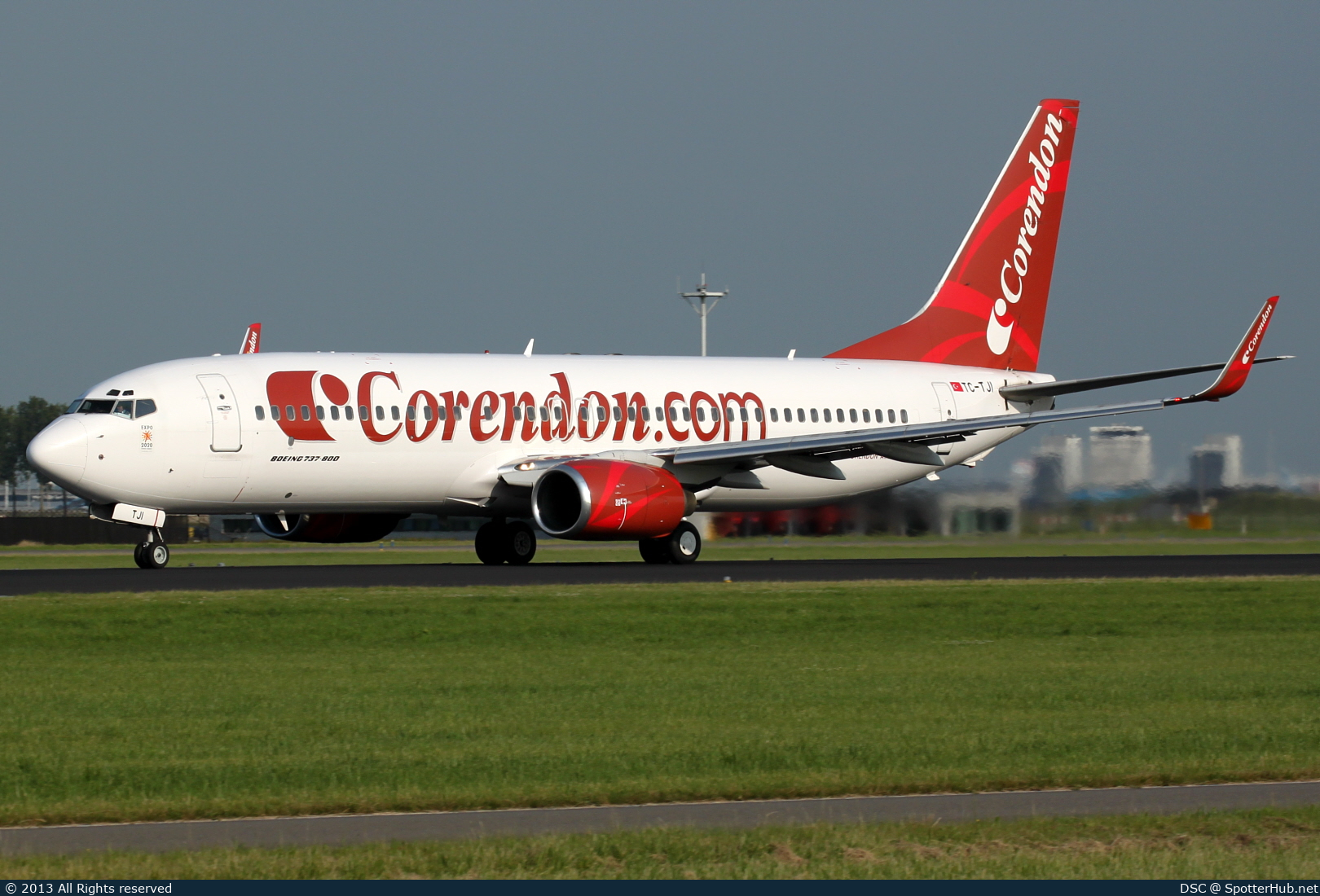 Photo of TC-TJI - Boeing 737-8S3 operated by Corendon Airlines