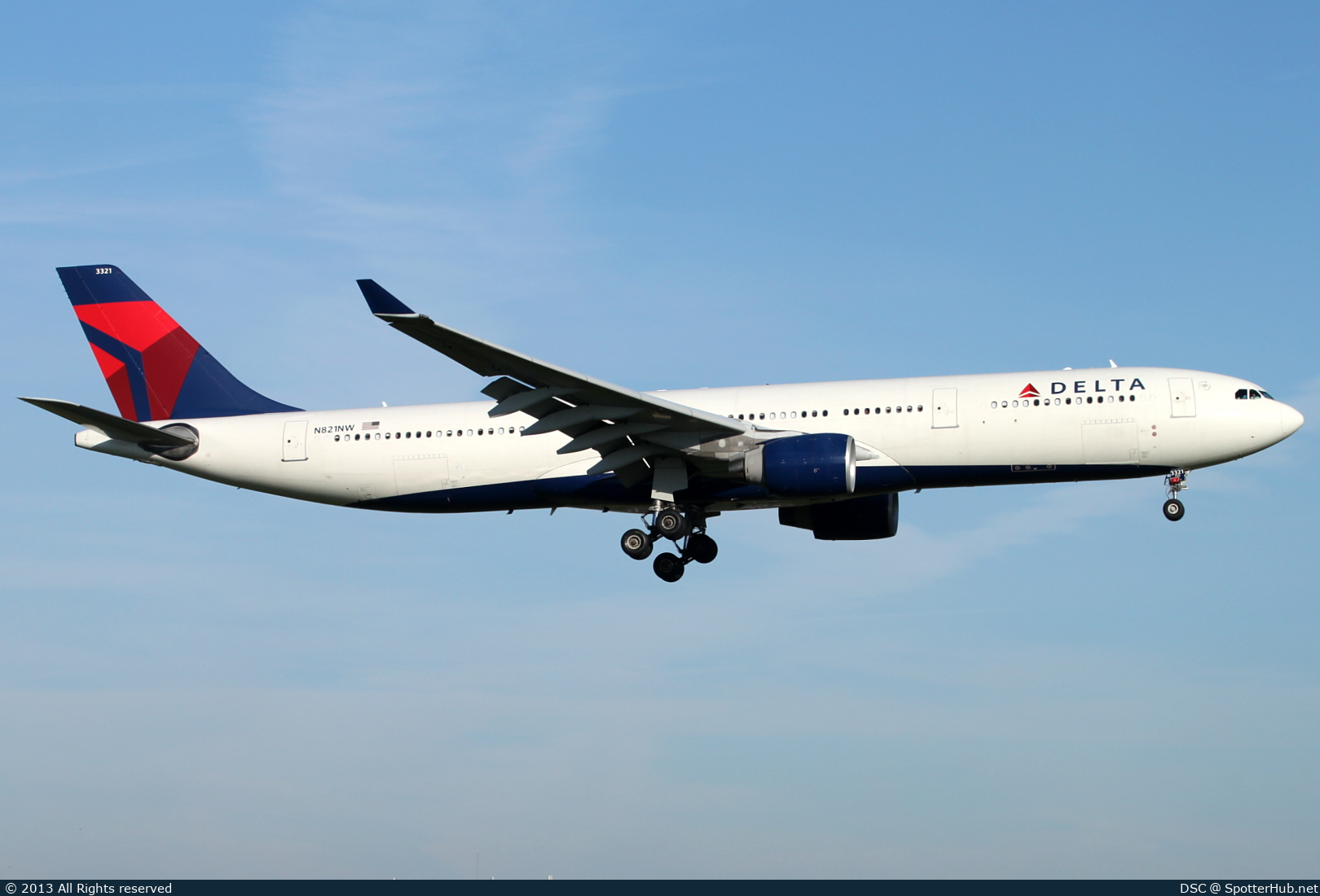 Photo of N821NW - Airbus A330-323 operated by Delta Air Lines